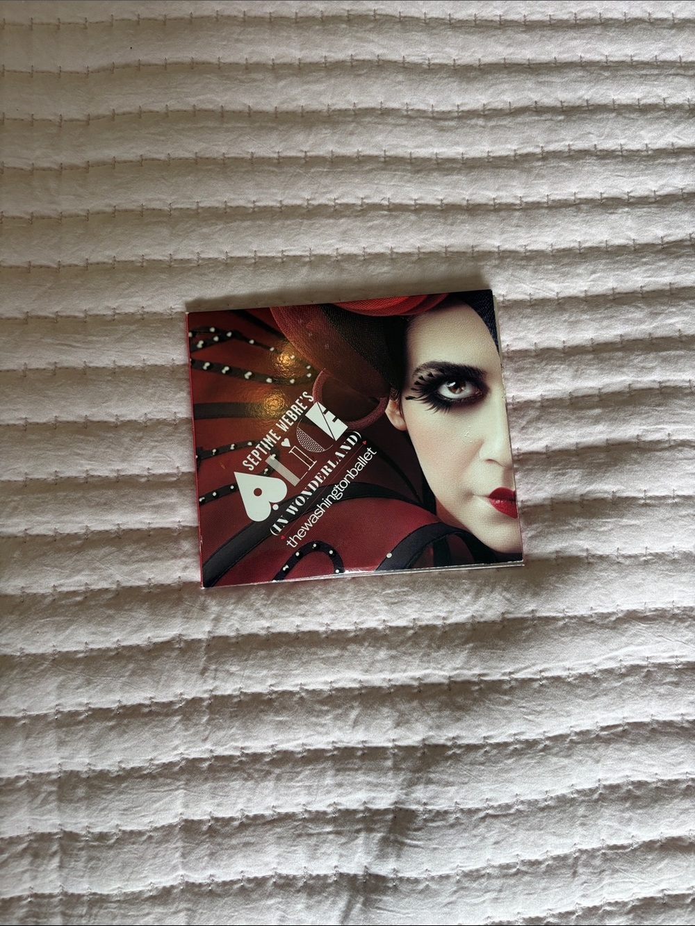 Septime Webre’s Alice in wonderland the Washington Ballet CD